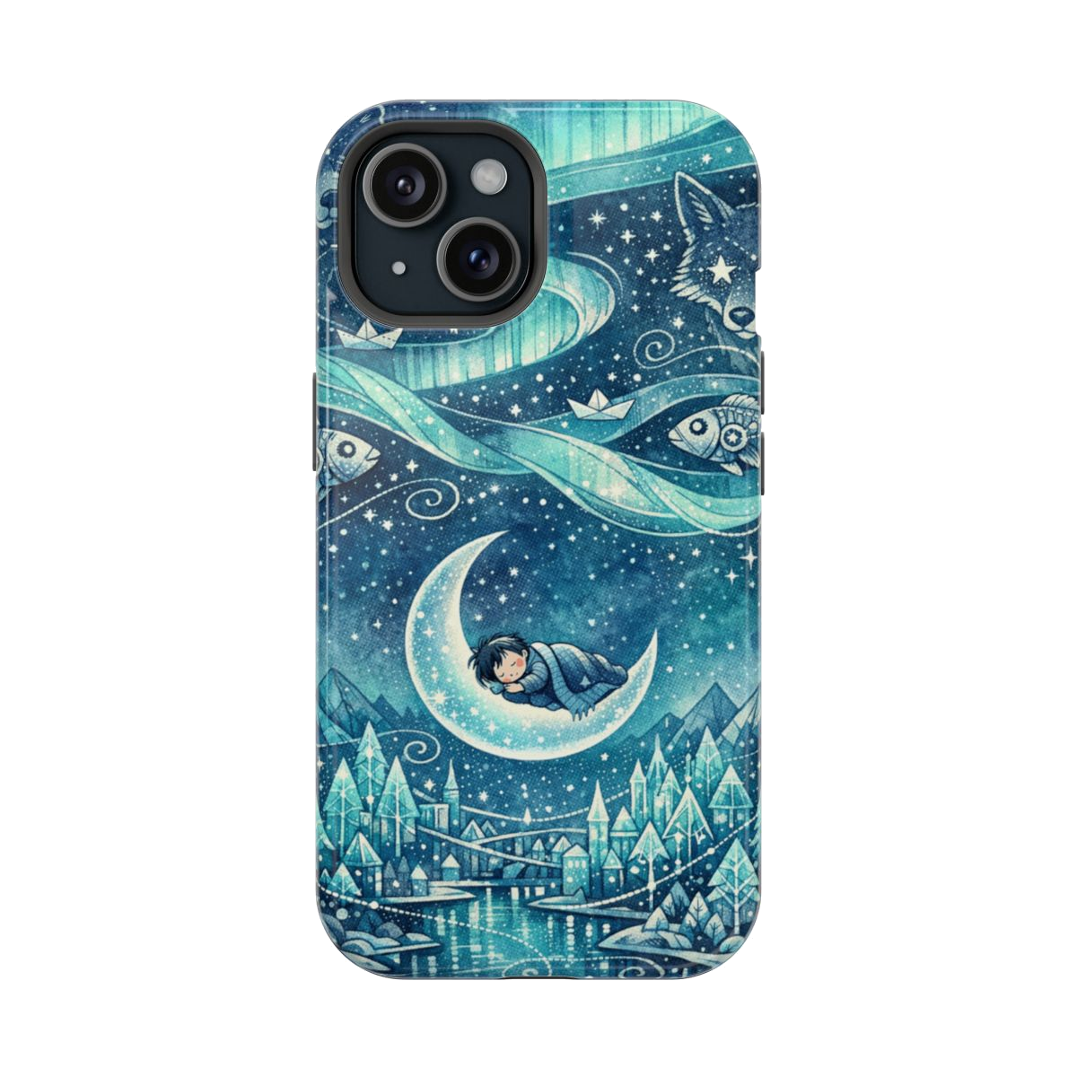 Dreamscape Wonders Magnetic Magnetic Phone Case - iPhone 15