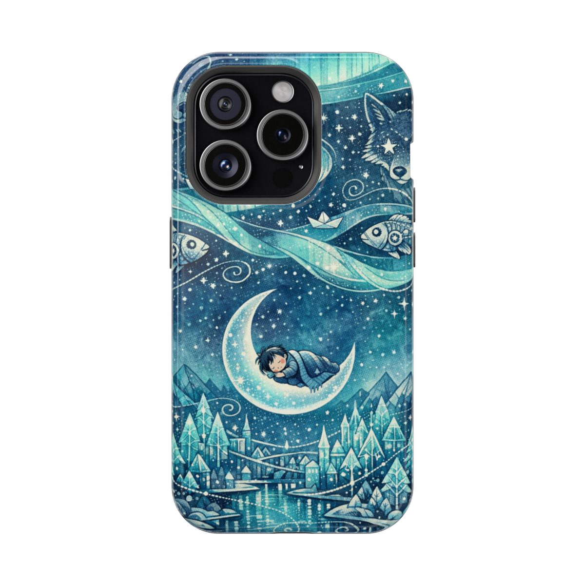 Dreamscape Wonders Magnetic Magnetic Phone Case - iPhone 15 Pro