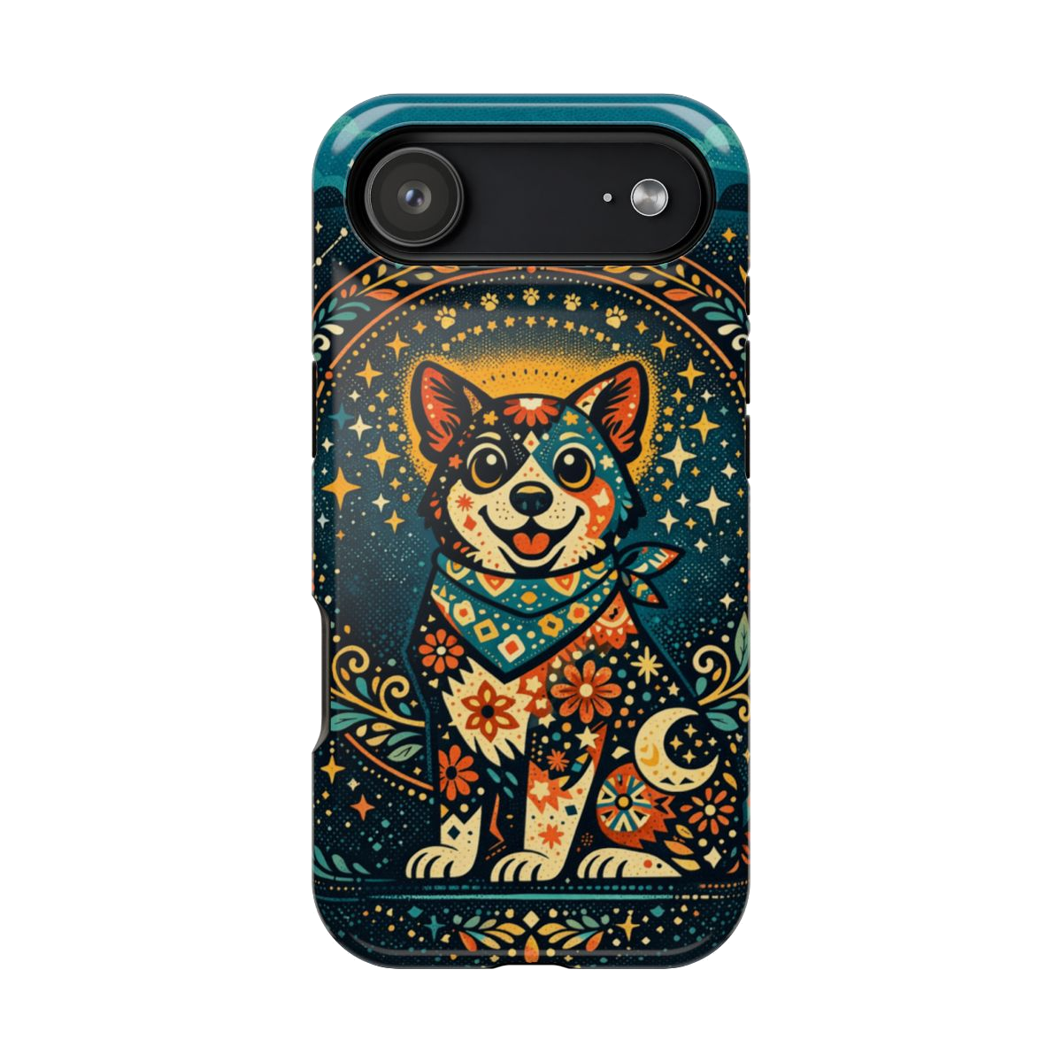 Playful Pup Illustration Magnetic Phone Case - iPhone 17 Air