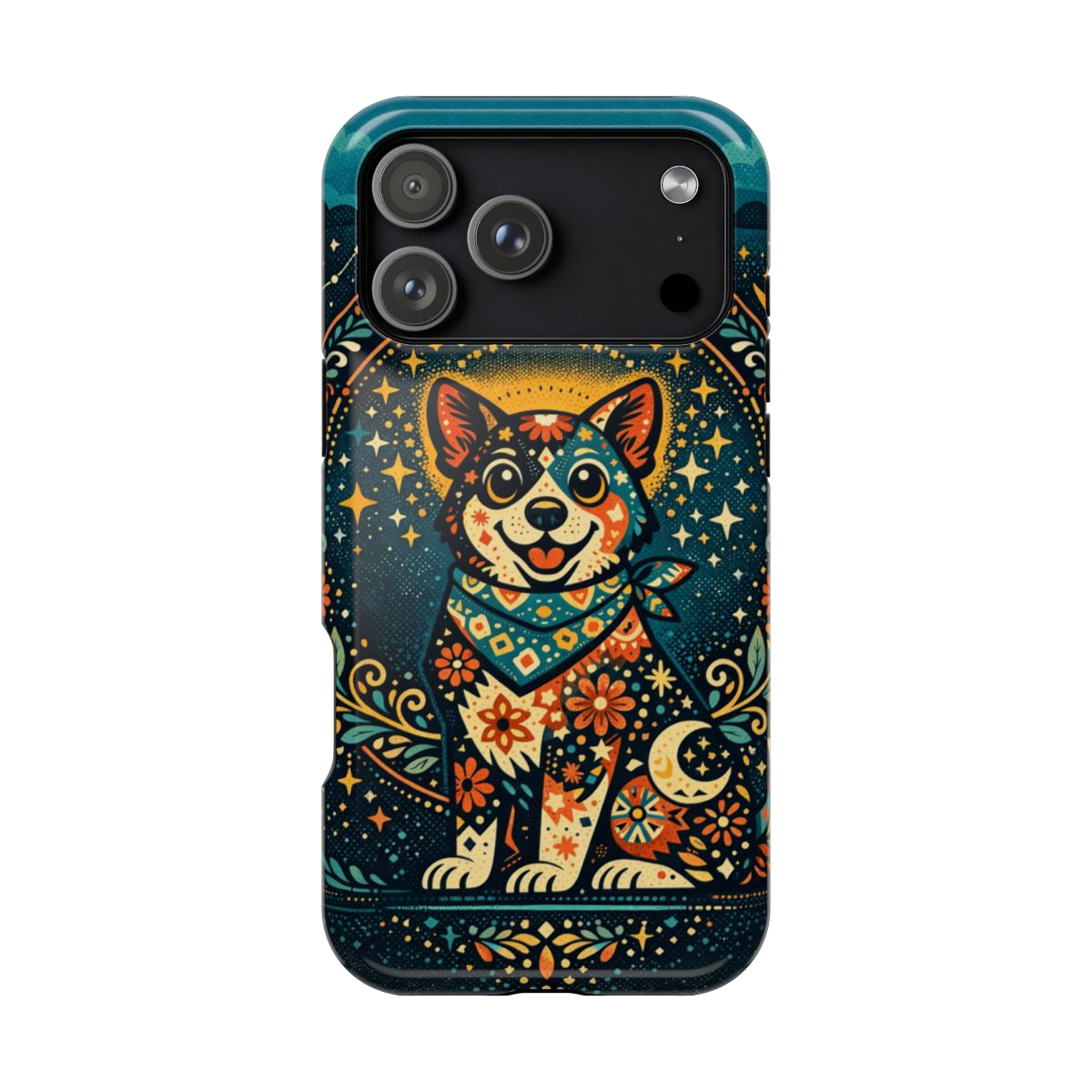 Playful Pup Illustration Magnetic Phone Case - iPhone 17 Pro Max