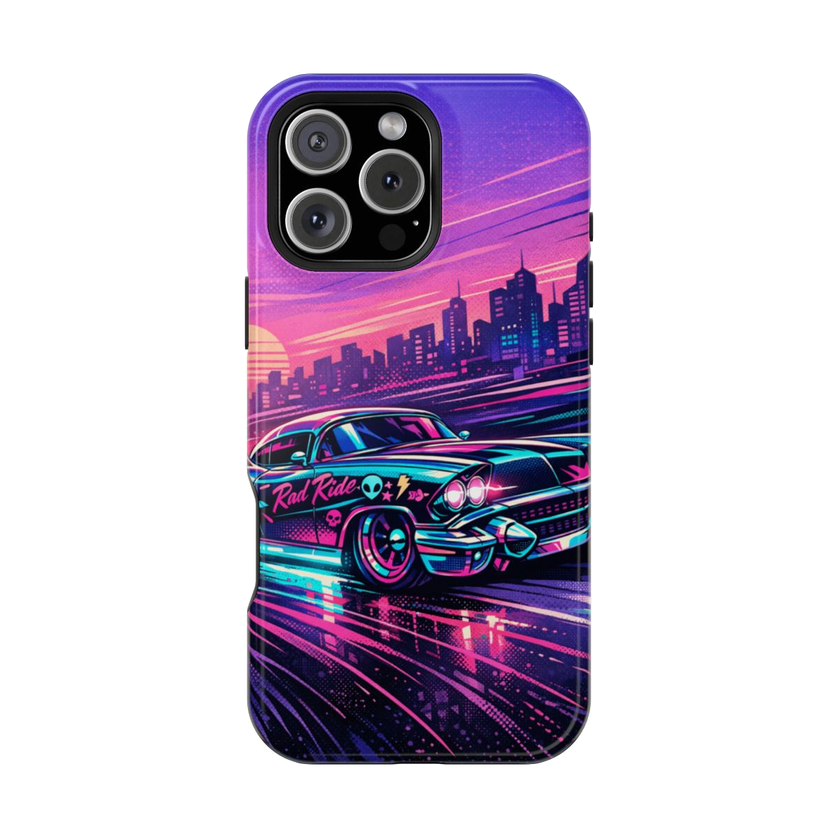 Neon Dream Machine Magnetic Magnetic Phone Case - iPhone 16 Pro Max
