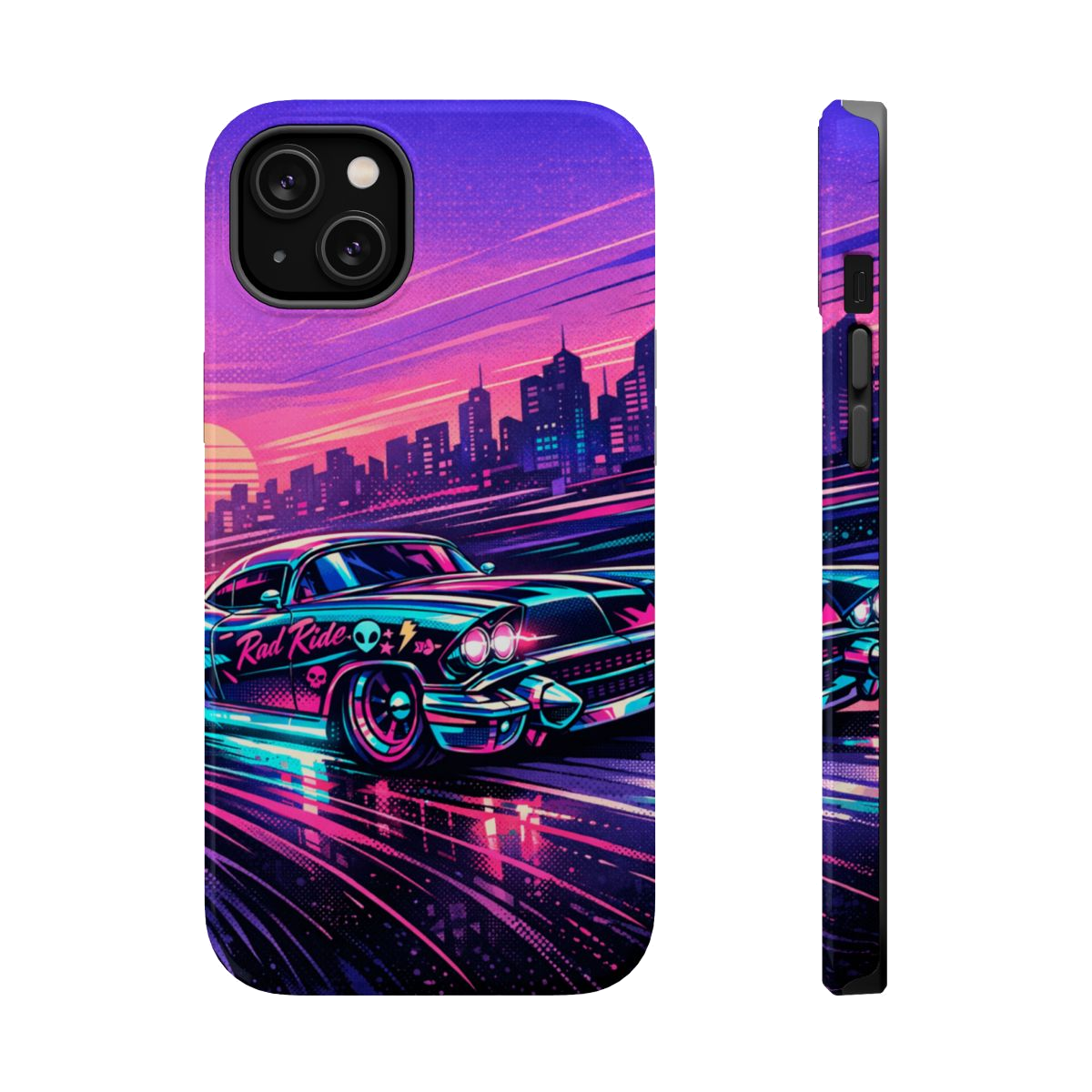 Neon Dream Machine Magnetic Magnetic Phone Case - iPhone 14 Plus