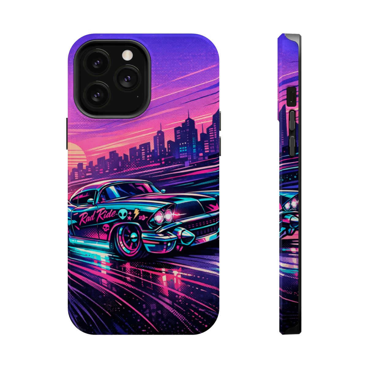 Neon Dream Machine Magnetic Magnetic Phone Case - iPhone 13 Pro Max
