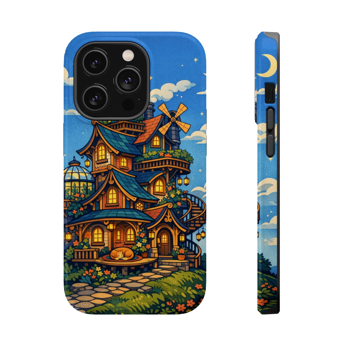 Whimsical Haven Retreat Magnetic Phone Case - iPhone 14 Pro