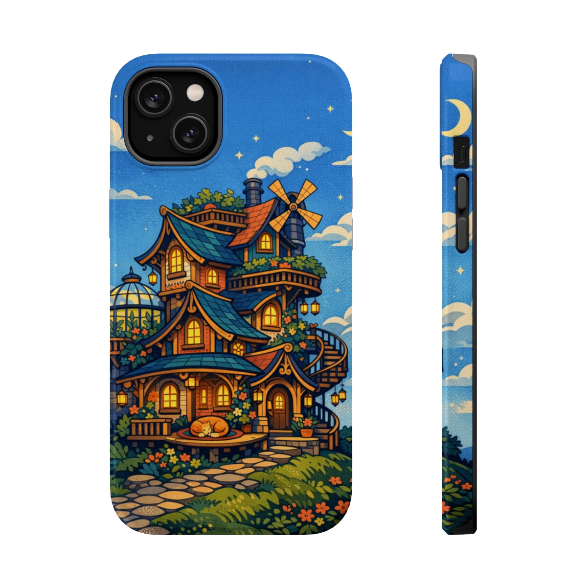 Whimsical Haven Retreat Magnetic Phone Case - iPhone 14 Plus