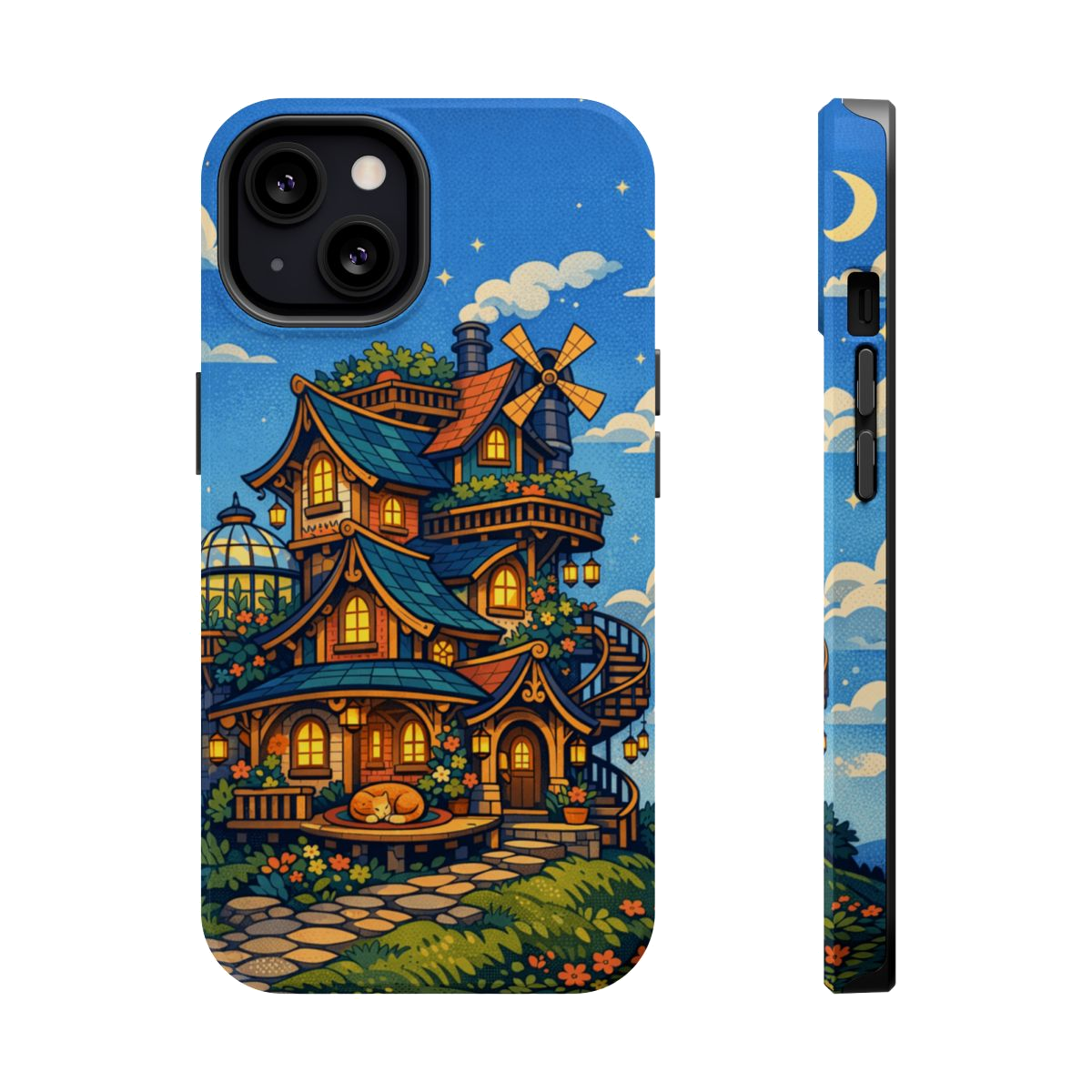Whimsical Haven Retreat Magnetic Phone Case - iPhone 13