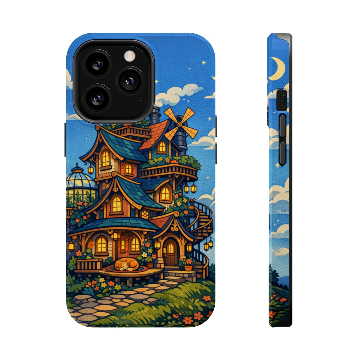 Whimsical Haven Retreat Magnetic Phone Case - iPhone 13 Pro