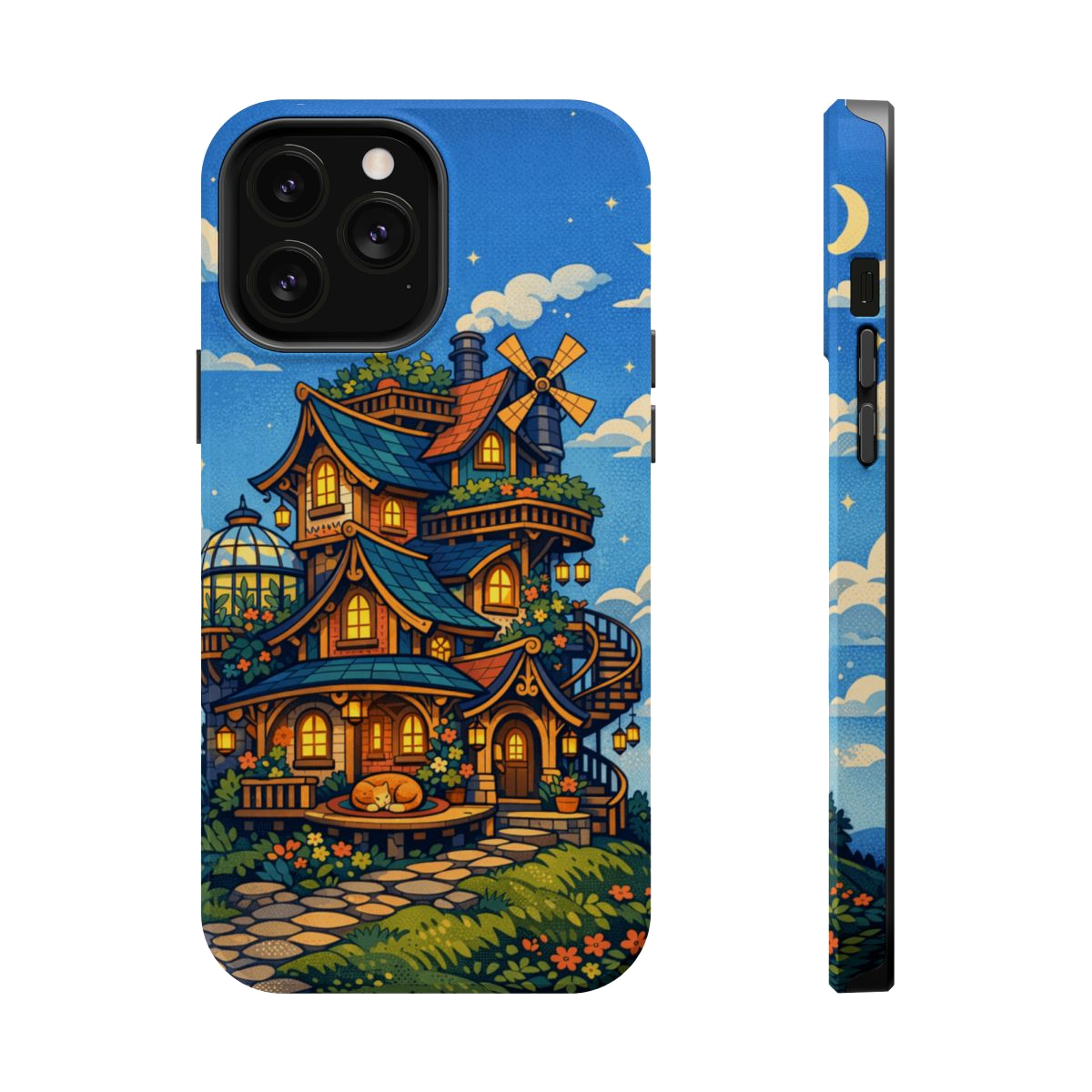 Whimsical Haven Retreat Magnetic Phone Case - iPhone 13 Pro Max