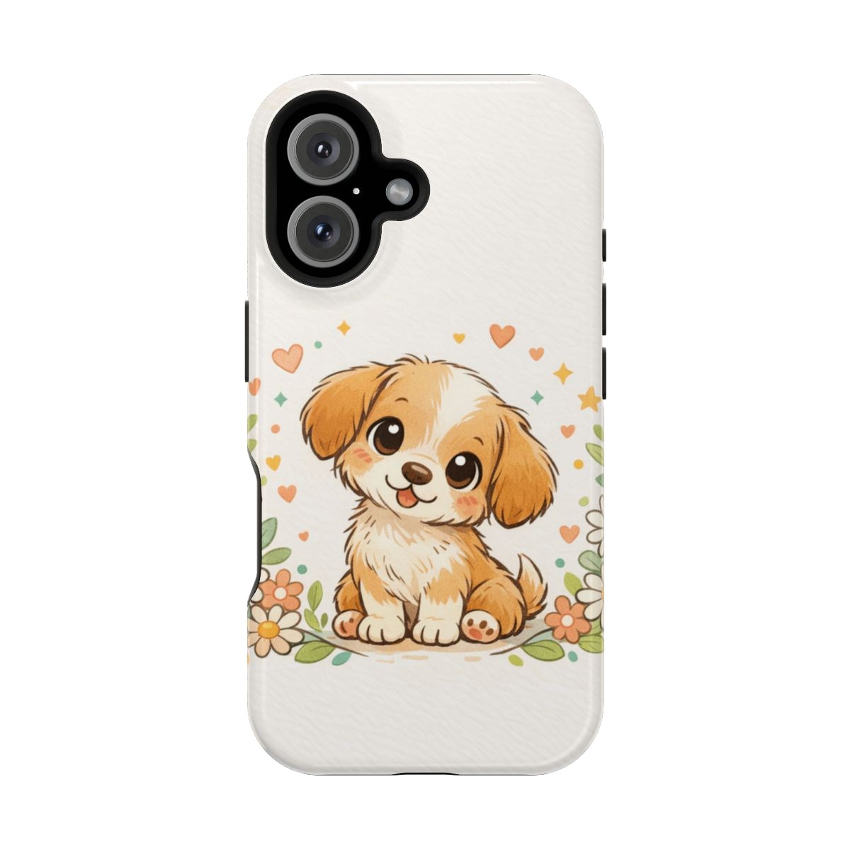 Whimsical Pup Delight Magnetic Magnetic Phone Case - iPhone 16