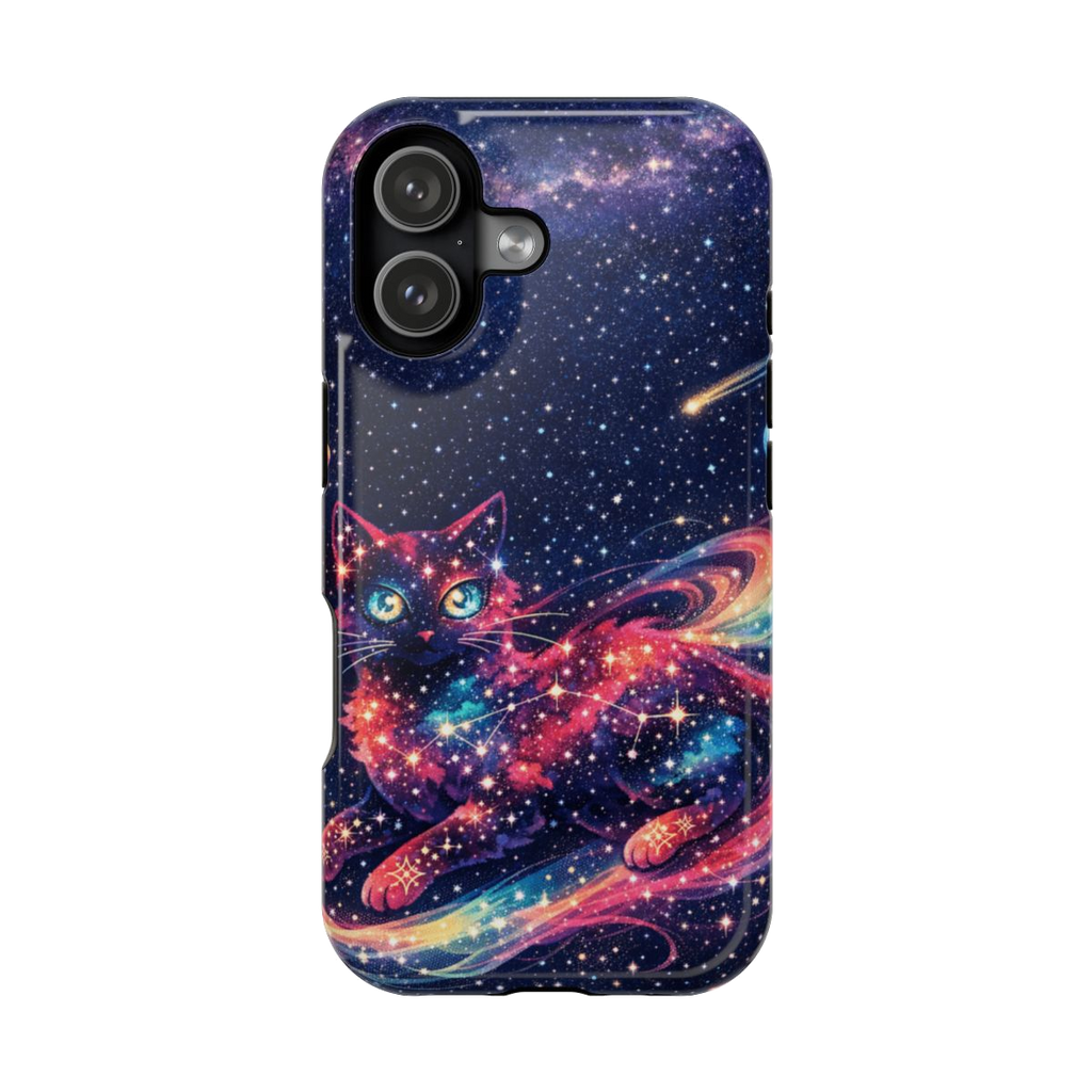Celestial Cat Magic Magnetic Magnetic Phone Case - iPhone 17
