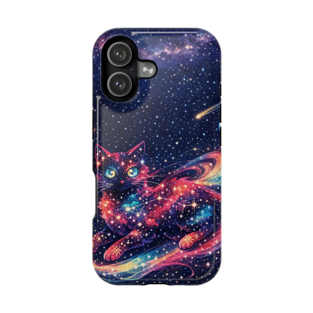 Celestial Cat Magic Magnetic Magnetic Phone Case - iPhone 17