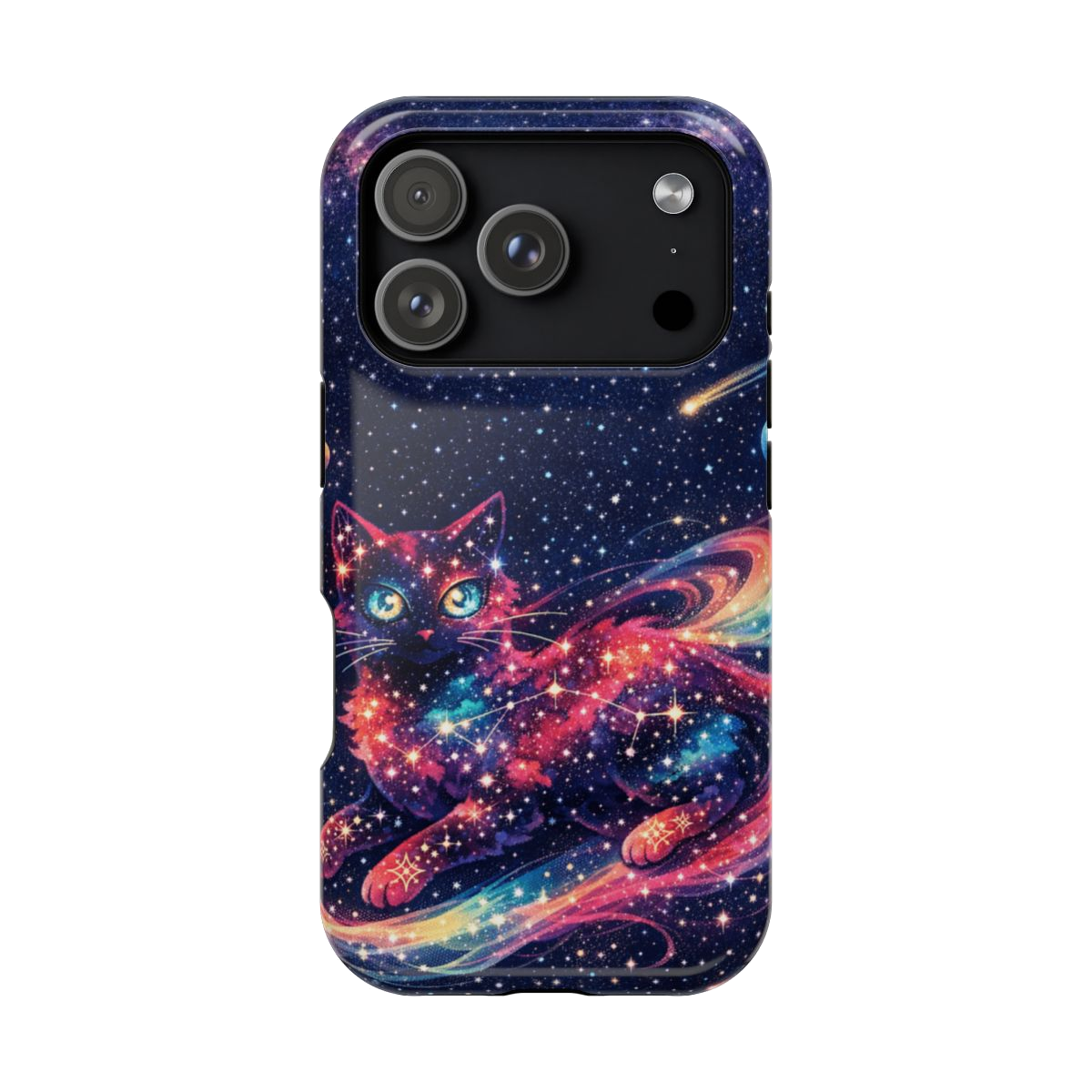 Celestial Cat Magic Magnetic Magnetic Phone Case - iPhone 17 Pro
