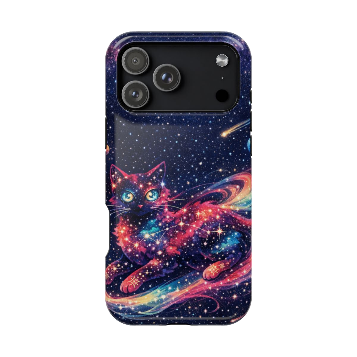 Celestial Cat Magic Magnetic Magnetic Phone Case - iPhone 17 Pro Max
