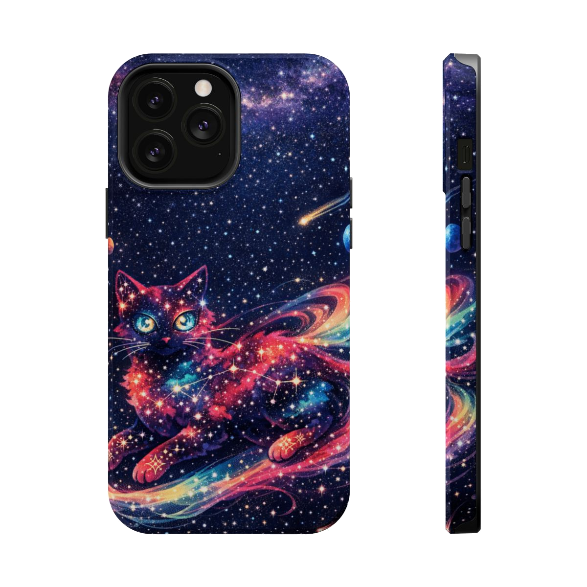 Celestial Cat Magic Magnetic Magnetic Phone Case - iPhone 13 Pro Max