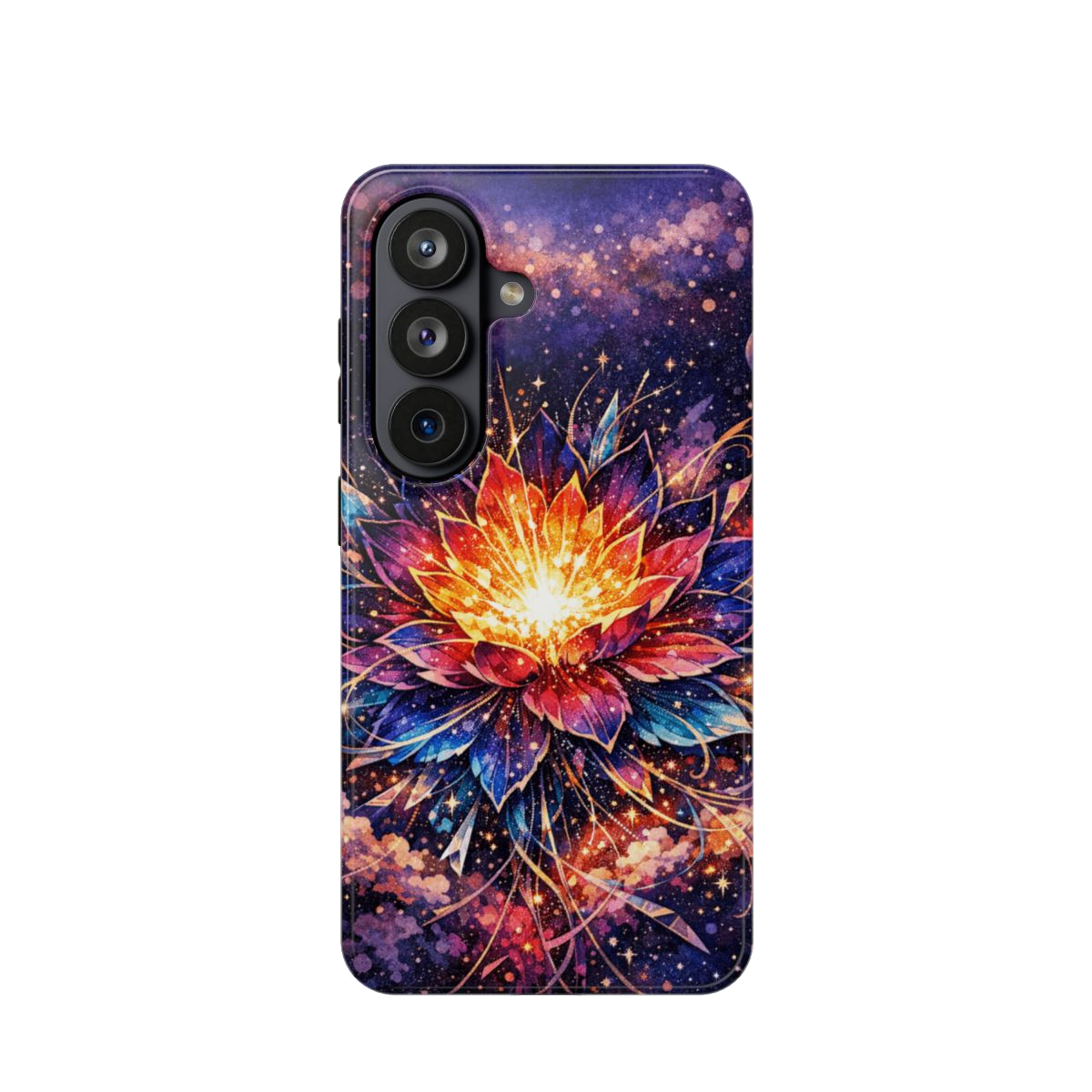 Cosmic Bloom Art Magnetic Magnetic Phone Case - Samsung Galaxy S26