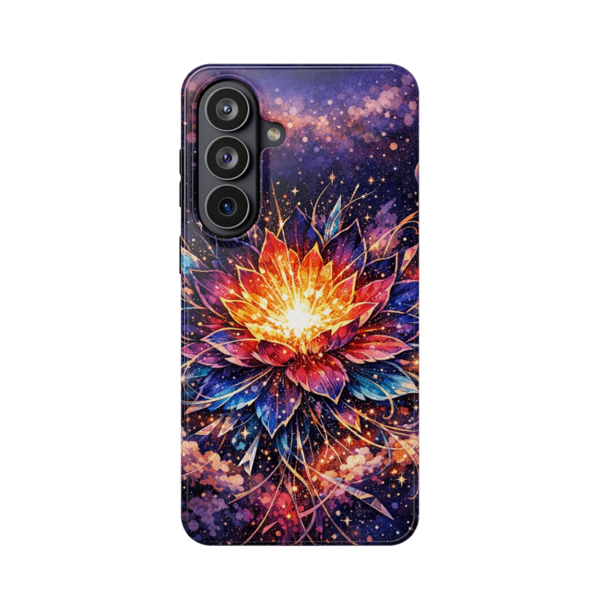 Cosmic Bloom Art Magnetic Magnetic Phone Case - Samsung Galaxy S26 Plus