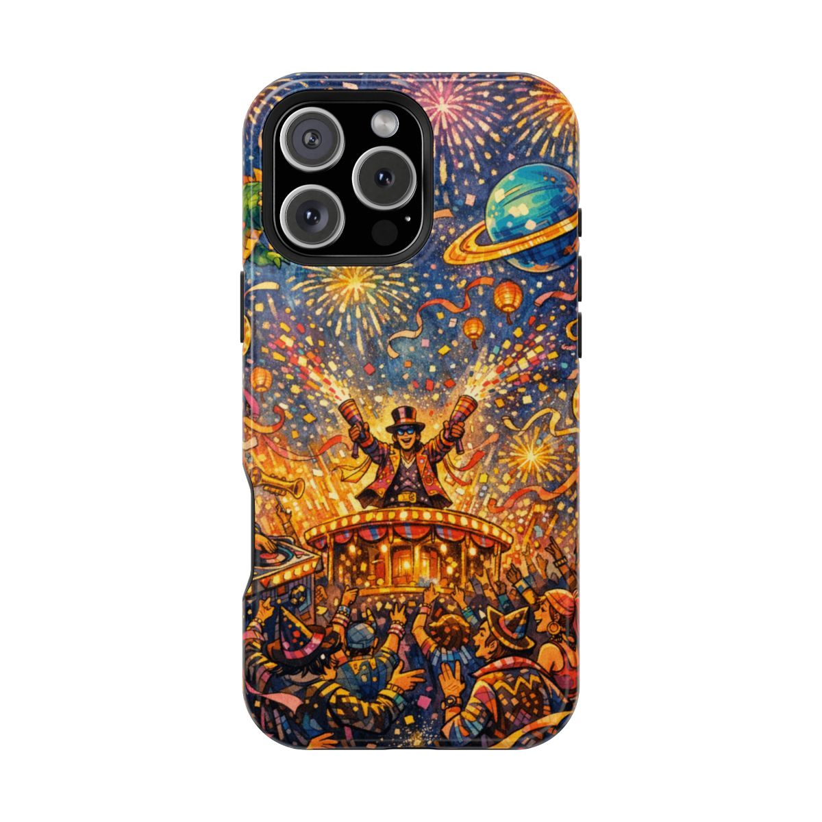 Vibrant Celebration Spectacle Magnetic Phone Case - iPhone 16 Pro Max