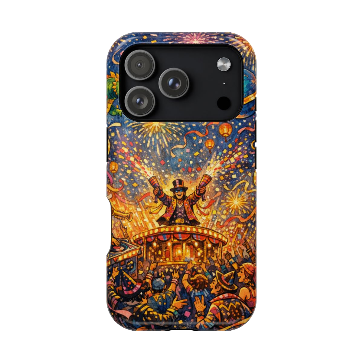 Vibrant Celebration Spectacle Magnetic Phone Case - iPhone 17 Pro