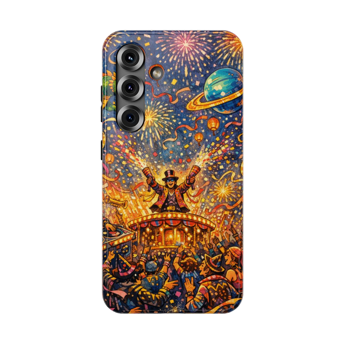 Vibrant Celebration Spectacle Magnetic Phone Case - Samsung Galaxy S25