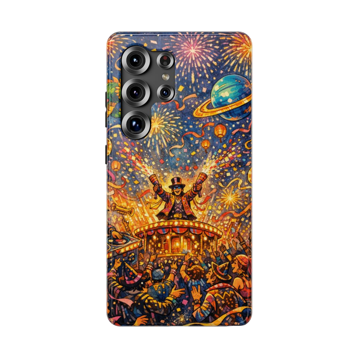 Vibrant Celebration Spectacle Magnetic Phone Case - Samsung Galaxy S25 Ultra
