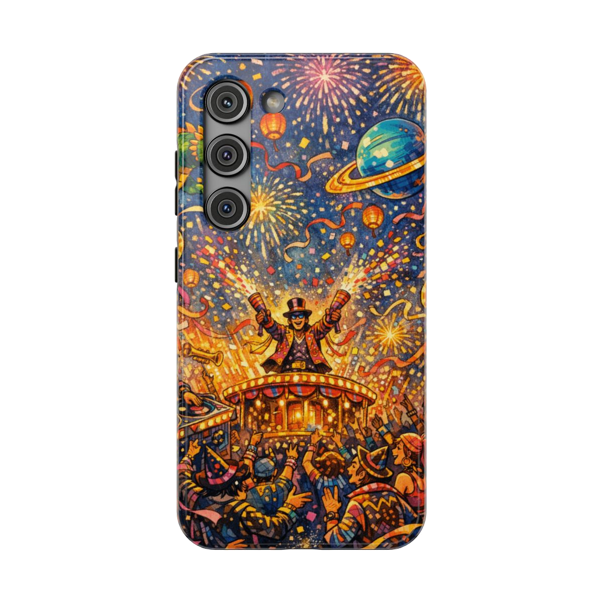 Vibrant Celebration Spectacle Magnetic Phone Case - Samsung Galaxy S23