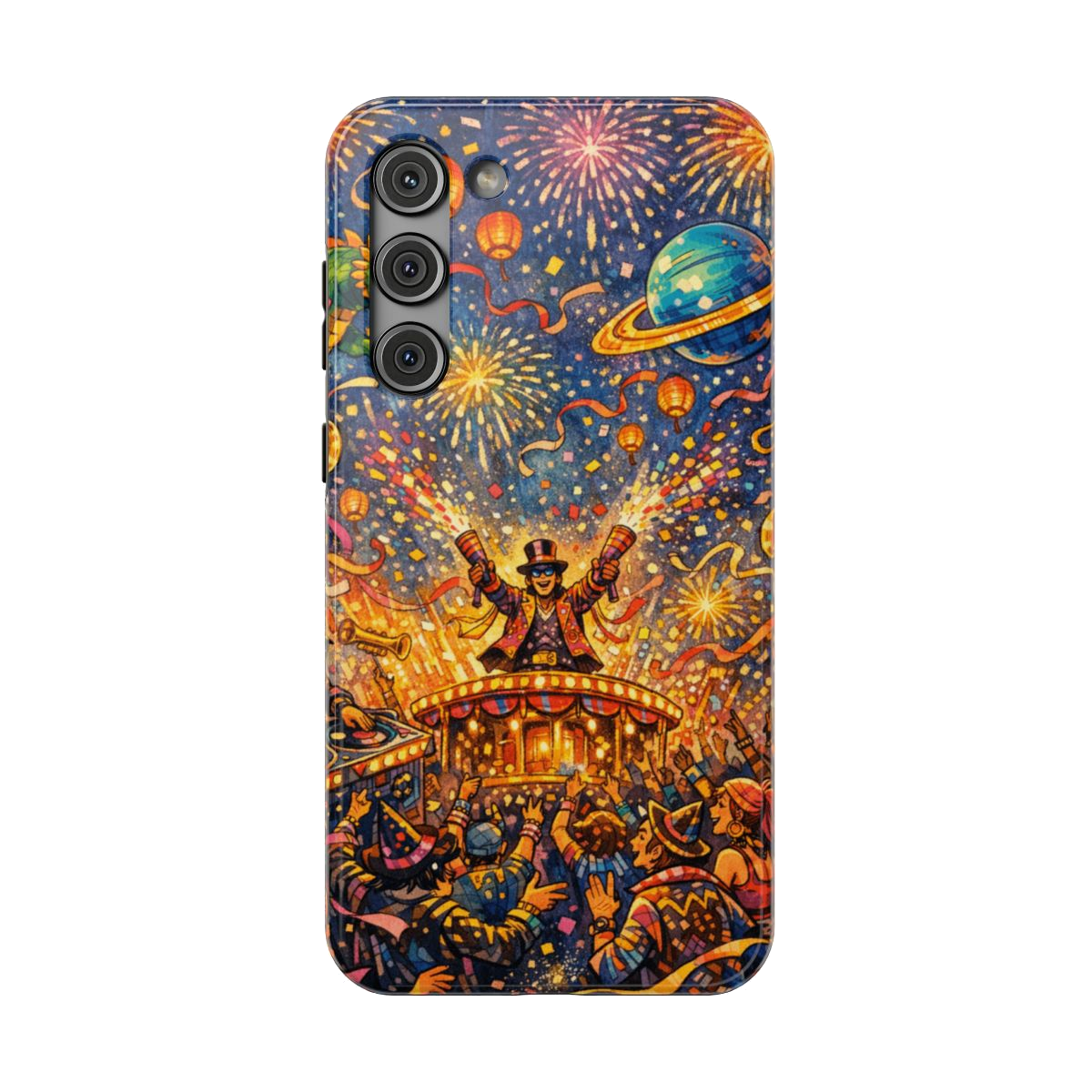 Vibrant Celebration Spectacle Magnetic Phone Case - Samsung Galaxy S23 Plus