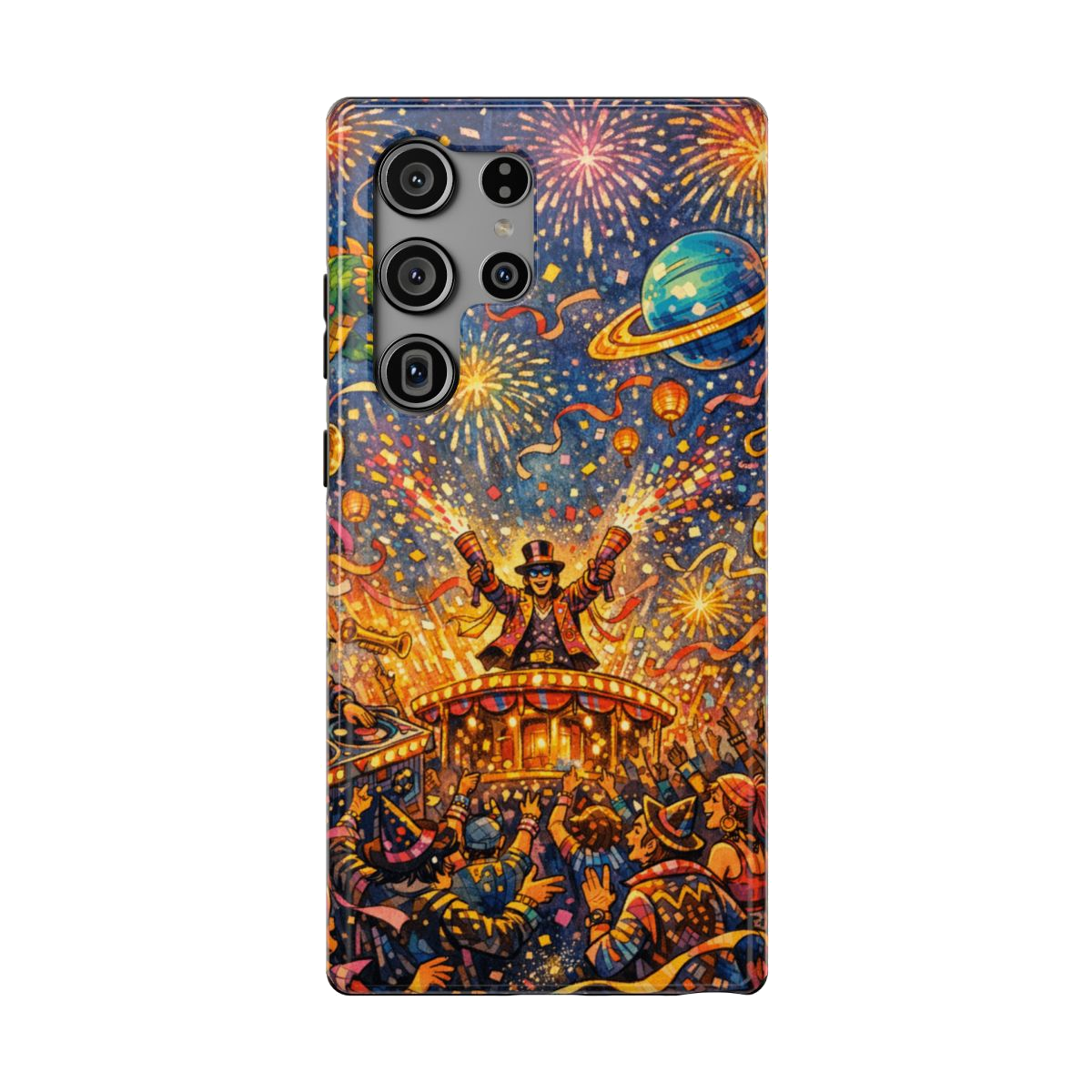 Vibrant Celebration Spectacle Magnetic Phone Case - Samsung Galaxy S23 Ultra