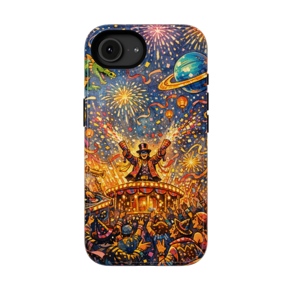 Vibrant Celebration Spectacle Magnetic Phone Case - iPhone 16e