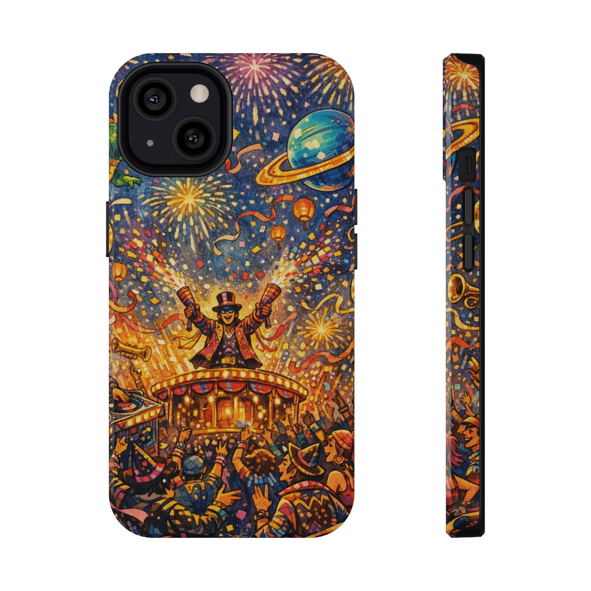 Vibrant Celebration Spectacle Magnetic Phone Case - iPhone 13
