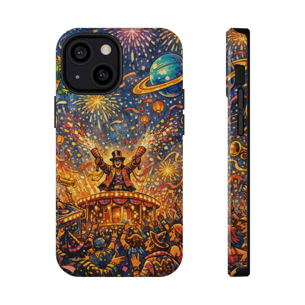 Vibrant Celebration Spectacle Magnetic Phone Case - iPhone 13 Mini
