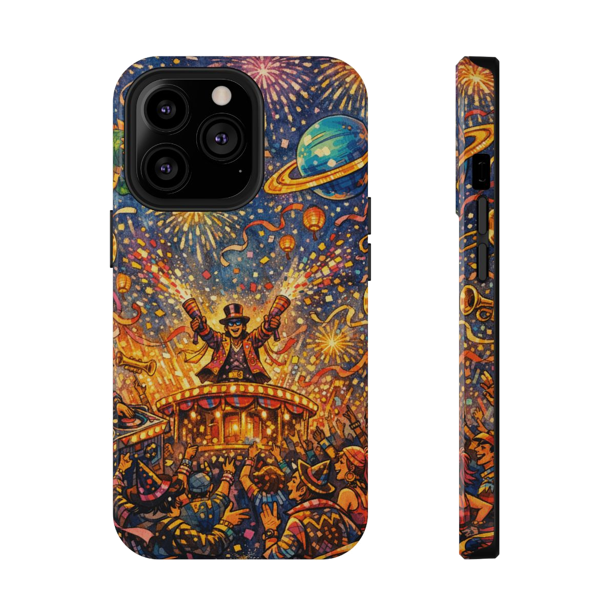 Vibrant Celebration Spectacle Magnetic Phone Case - iPhone 13 Pro