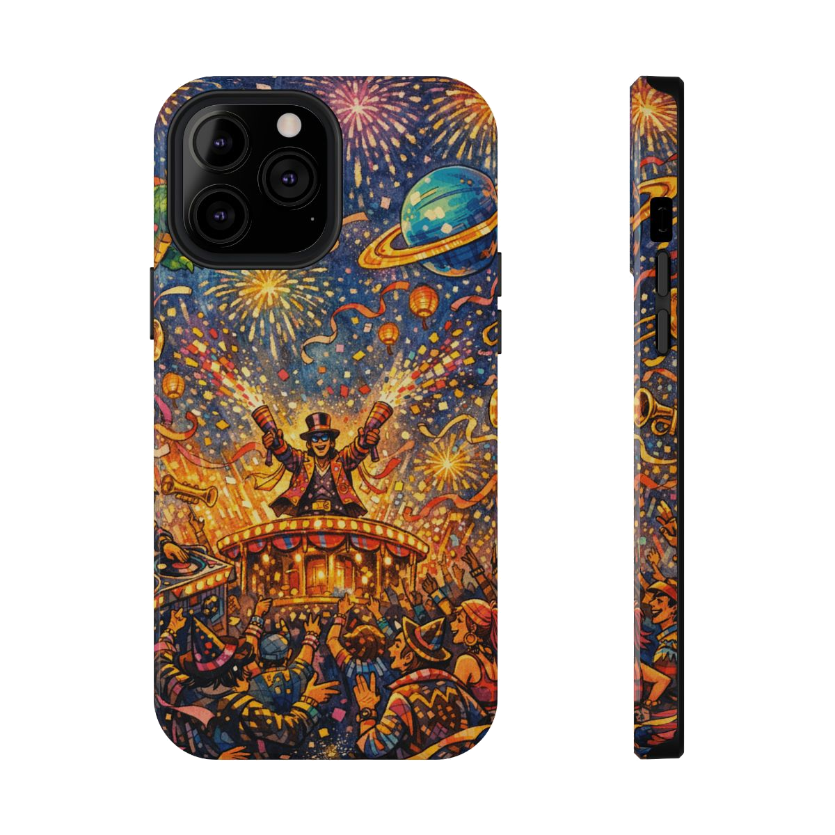 Vibrant Celebration Spectacle Magnetic Phone Case - iPhone 13 Pro Max