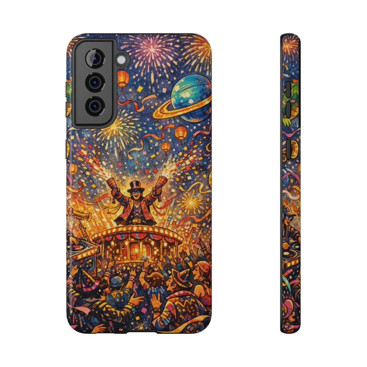 Vibrant Celebration Spectacle Magnetic Phone Case - Samsung Galaxy S21 Plus