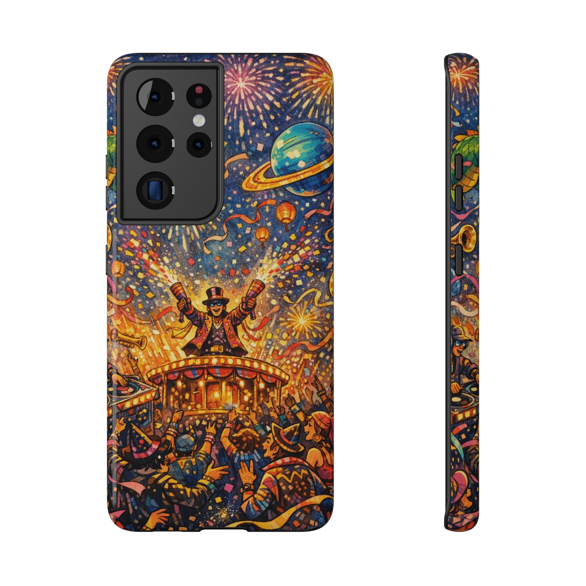 Vibrant Celebration Spectacle Magnetic Phone Case - Samsung Galaxy S21 Ultra