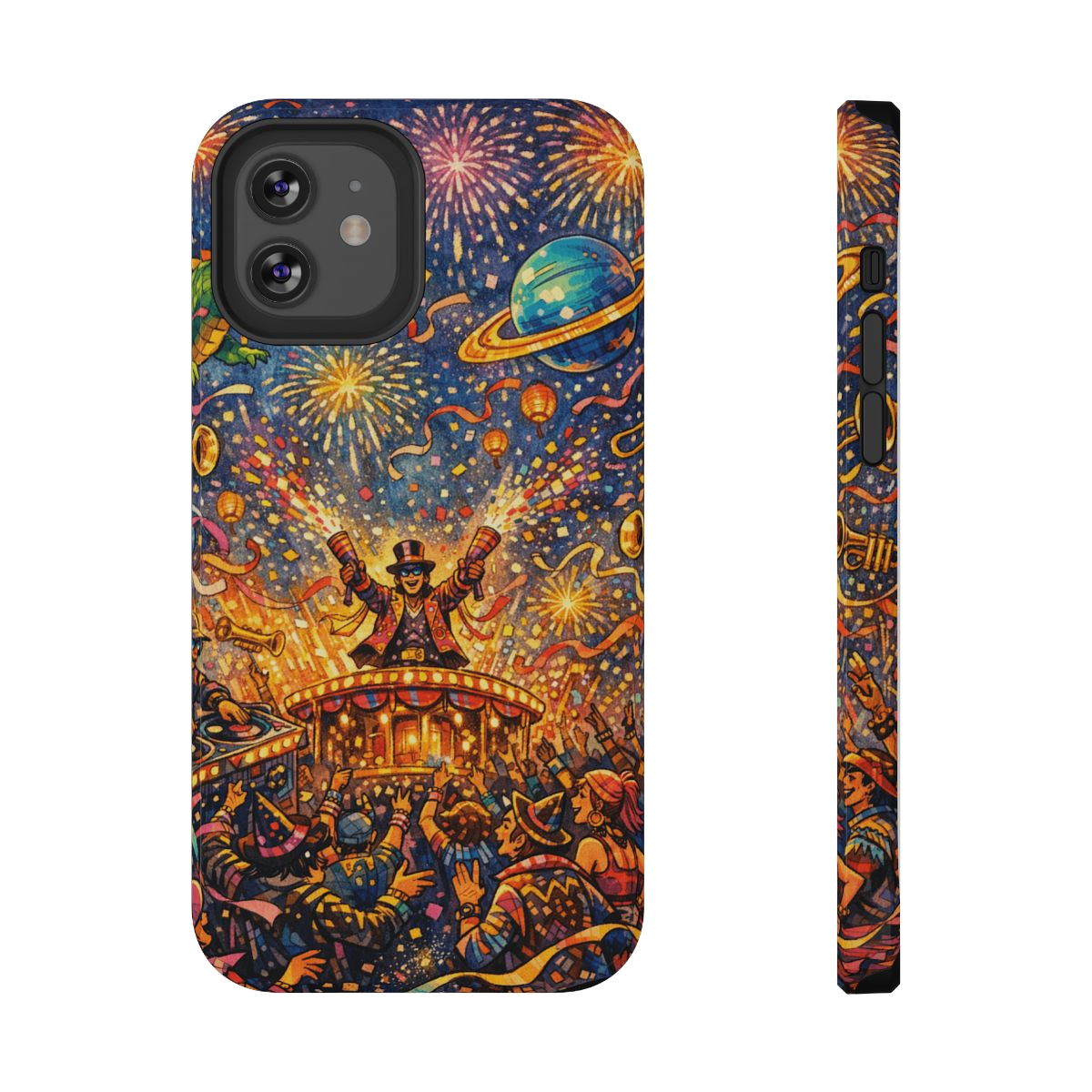Vibrant Celebration Spectacle Magnetic Phone Case - iPhone 12