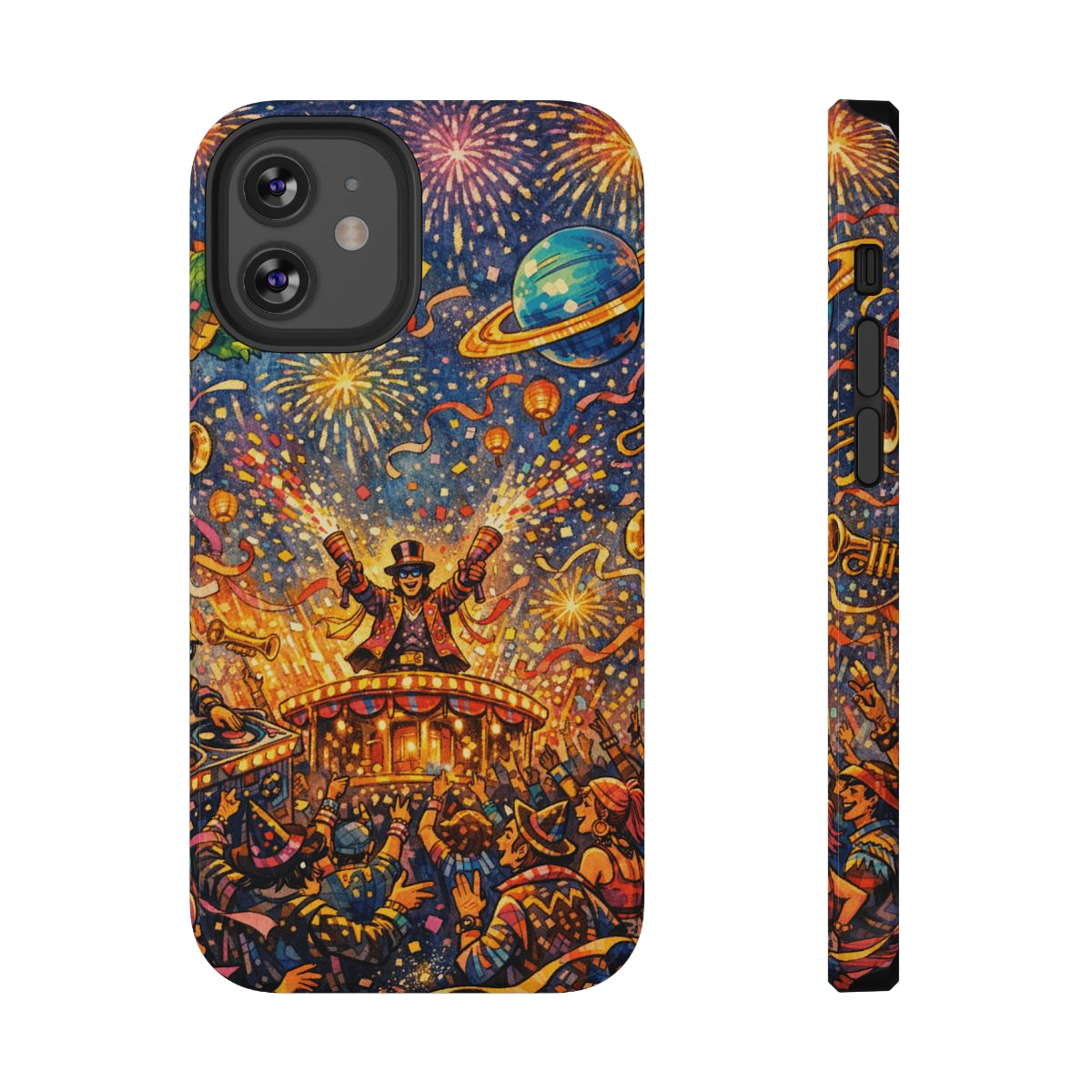 Vibrant Celebration Spectacle Magnetic Phone Case - iPhone 12 Mini