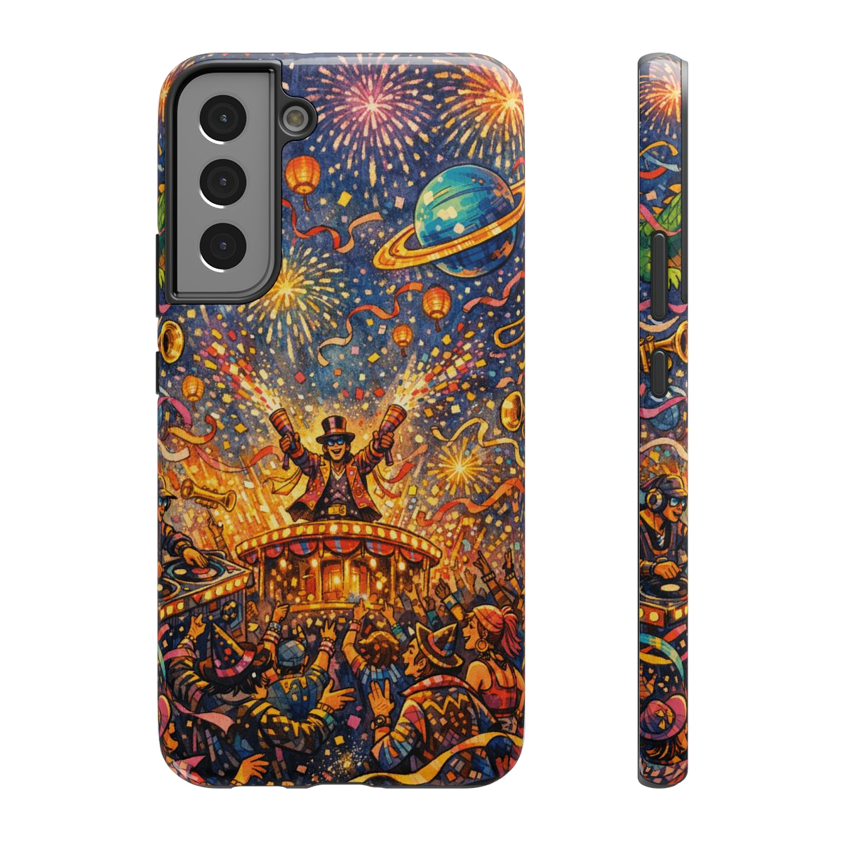 Vibrant Celebration Spectacle Magnetic Phone Case - Samsung Galaxy S22 Plus