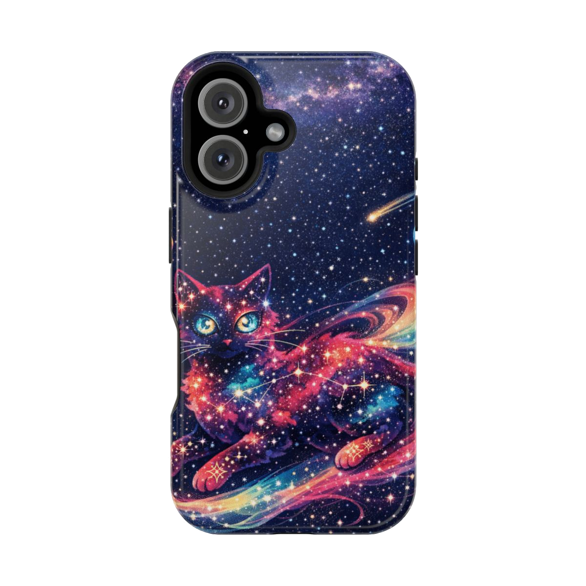 Celestial Cat Magic Magnetic Phone Case - iPhone 16