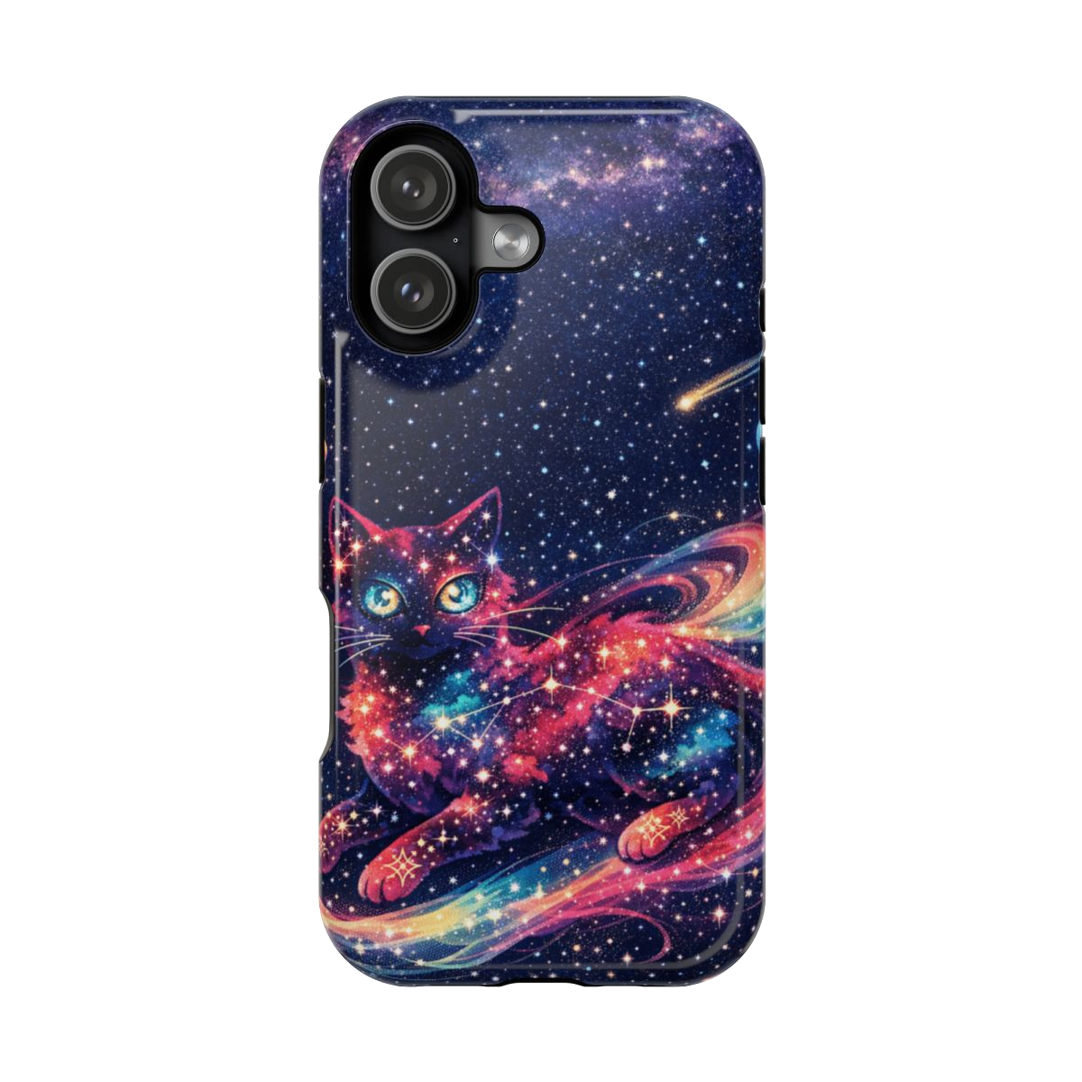 Celestial Cat Magic Magnetic Phone Case - iPhone 17
