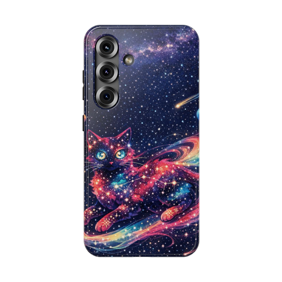 Celestial Cat Magic Magnetic Phone Case - Samsung Galaxy S25