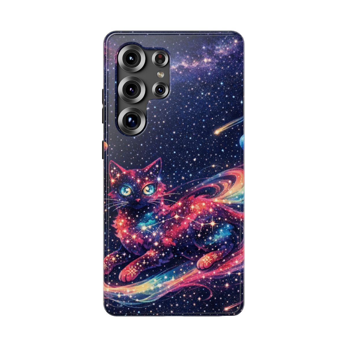Celestial Cat Magic Magnetic Phone Case - Samsung Galaxy S25 Ultra