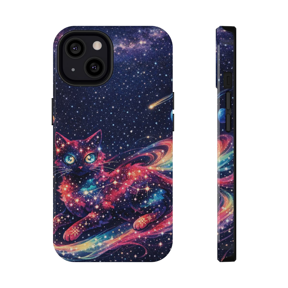 Celestial Cat Magic Magnetic Phone Case - iPhone 13