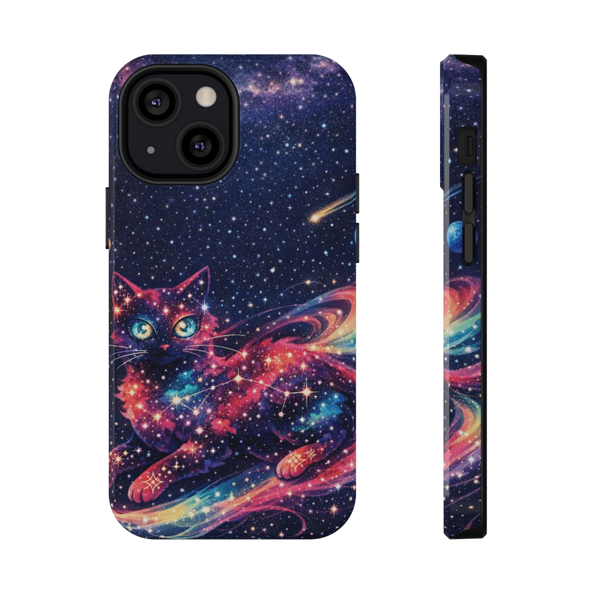 Celestial Cat Magic Magnetic Phone Case - iPhone 13 Mini