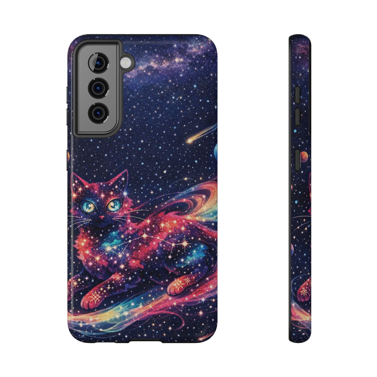 Celestial Cat Magic Magnetic Phone Case - Samsung Galaxy S21