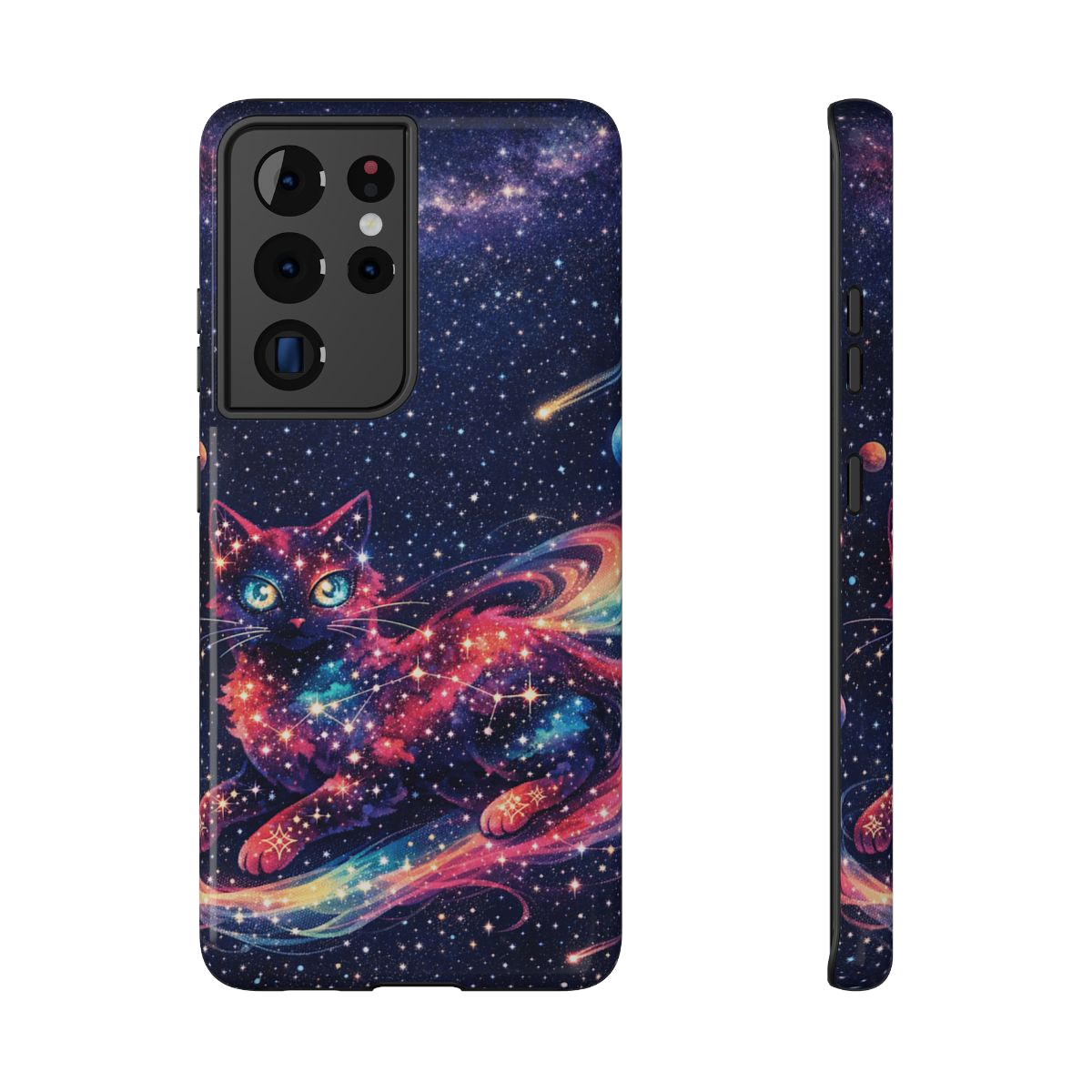 Celestial Cat Magic Magnetic Phone Case - Samsung Galaxy S21 Ultra