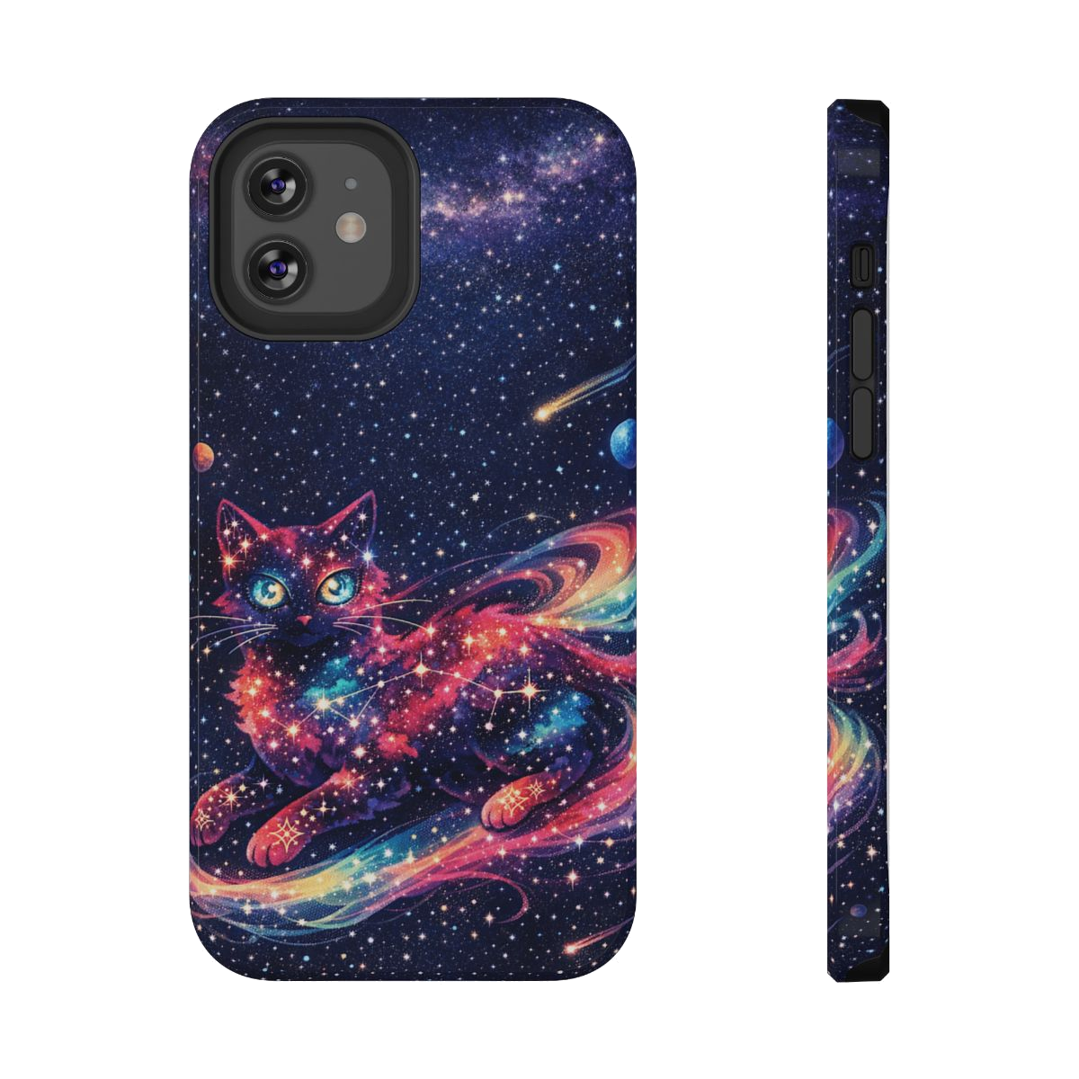 Celestial Cat Magic Magnetic Phone Case - iPhone 12