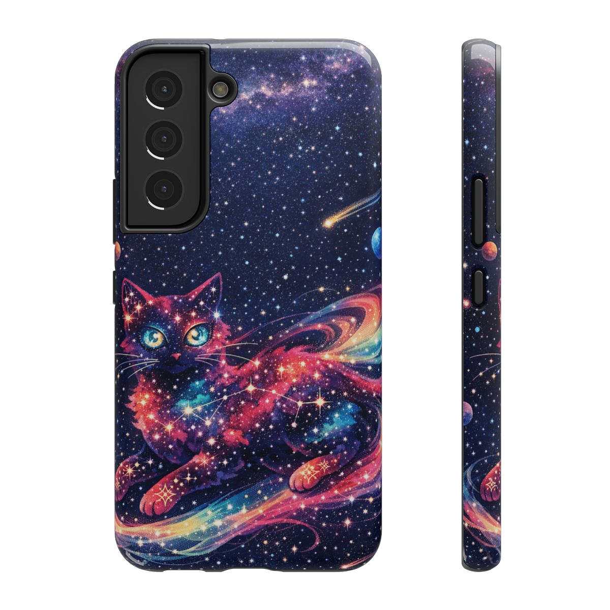 Celestial Cat Magic Magnetic Phone Case - Samsung Galaxy S22