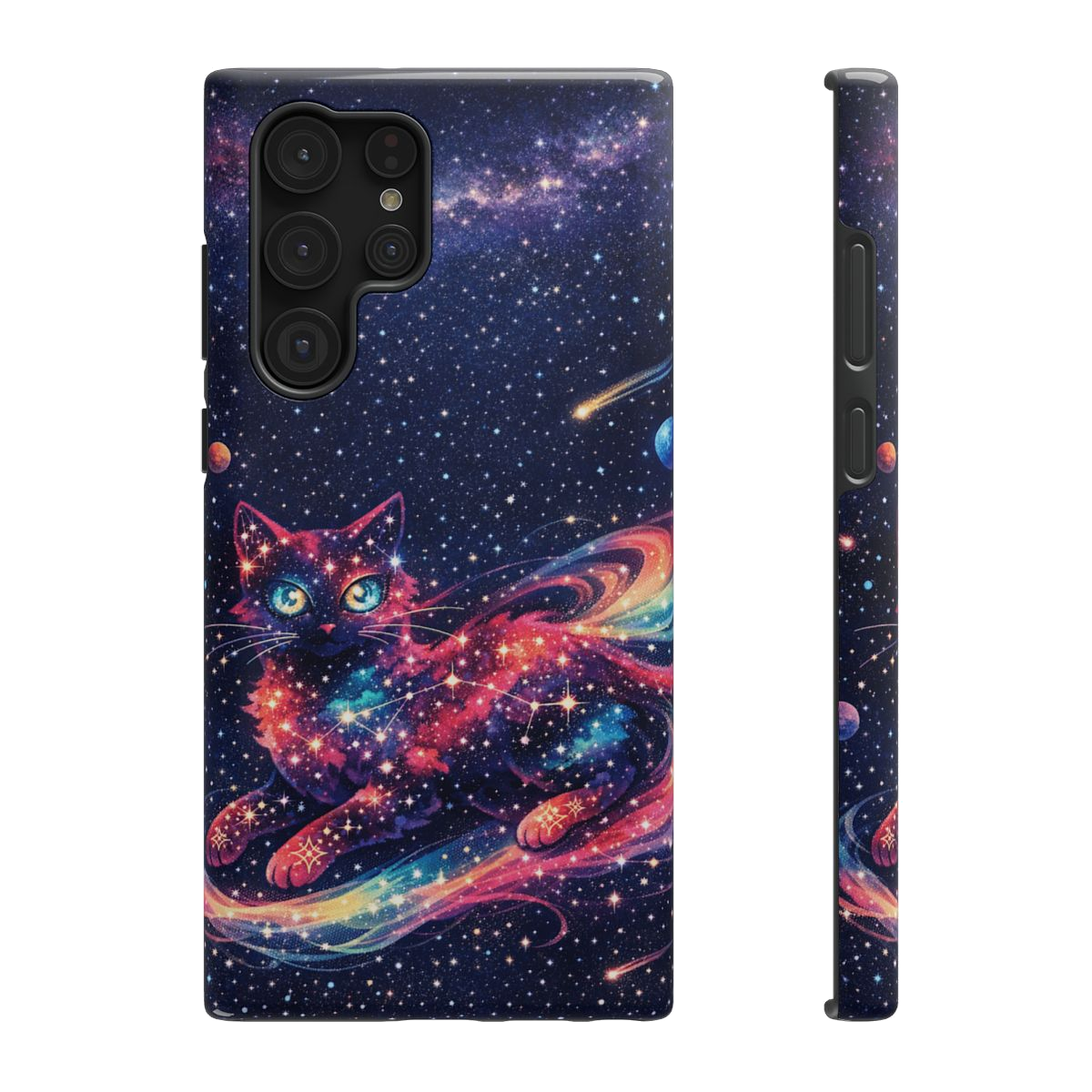 Celestial Cat Magic Magnetic Phone Case - Samsung Galaxy S22 Ultra