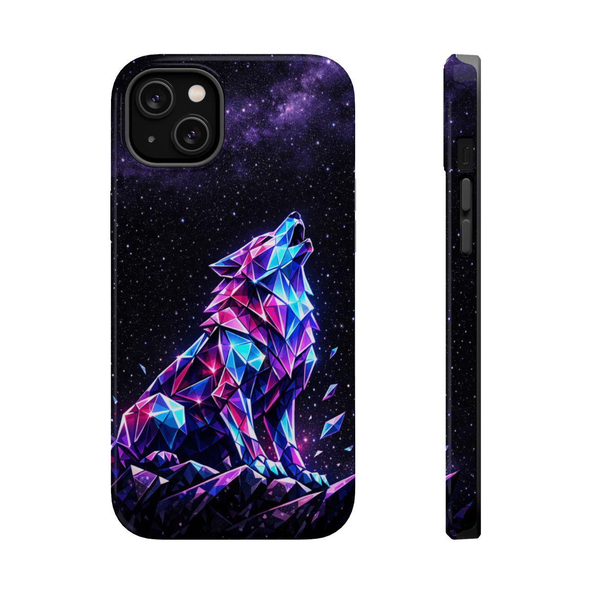 Neon Wolf Artistry Magnetic Phone Case - iPhone 14 Plus