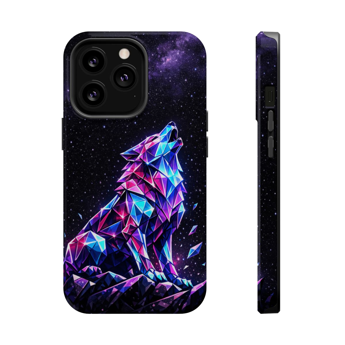 Neon Wolf Artistry Magnetic Phone Case - iPhone 13 Pro